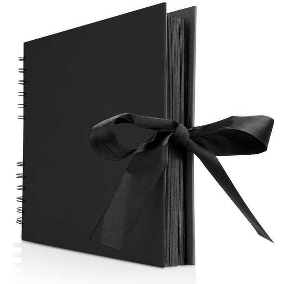 Álbum de Recuerdos INNOCHEER Autoadhesivo 80 Páginas Negras 30x20 cm