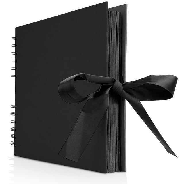 Álbum de Recuerdos INNOCHEER Autoadhesivo 80 Páginas Negras 30x20 cm