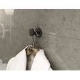 thumbnail image 2 of Dia Wall-Mounted Robe Hook in Matte Black, 2 of 2