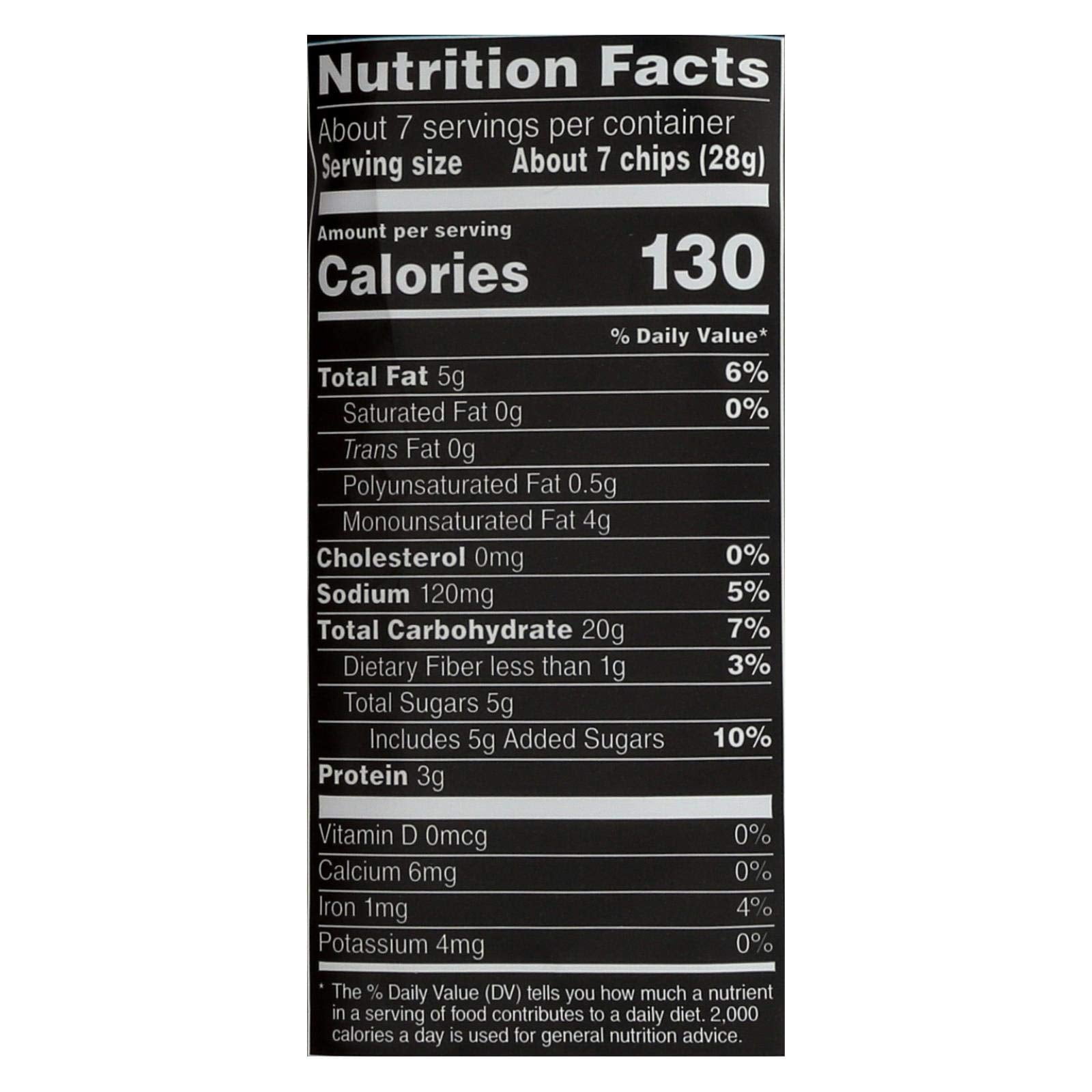 Stacy's Stacys Cinnamon Sugar Pita Chips 7.33 oz (Pack of 4)