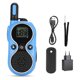 thumbnail image 1 of Mini walkie talkie ultradelgado 2W USB inalámbrico portátil radio bidireccional 110-240V (azul UE), 1 of 10