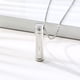 thumbnail image 3 of Collar de cenizas Yinane Colgante de acero inoxidable, 3 of 5