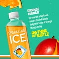 thumbnail image 2 of Sparkling Ice, Orange Mango Sparkling Water, Zero Sugar Flavored Water, with Vitamins and Antioxidants, Low Calorie Beverage, 17 fl oz Bottles (Pack of 12), 2 of 3