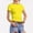 Yellow, variant on MAIHAN Womens Summer T-Shirts Summer Tops 2026 Spring Trendy Casual Solid Color Flowy Tops Loose Fit Cute Basic Cute Trendy Tunic Blouses