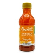 Amoretti - Natural Tangerine Artisan Flavor Paste 8 Oz - Perfect For Pastry, Savory, Brewing, and more, Preservative Free, Gluten Free, Kosher Pareve, No Artificial Sweeteners, Highly Concentrated