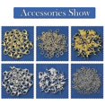 thumbnail image 2 of Jewelry Making Kits DIY Zinc Alloy Lobster Claw Clasps & 304 Stainless Steel Open Jump Rings & Brass Bead Tips Making Findings Kits 5~12x0.6~6mm 26-27, 2 of 5