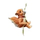 thumbnail image 5 of Estatua de animal trepador, figura colgante para mesa exterior, centro de mesa, escultura de resina para jardín, abrazador de árboles para cerca, Ardilla 15x10x18cm, 5 of 8