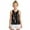 Black, variant on piuwrlz Summer Sleeveles Wide-StrapTank Tops Kids Girls Boys Lightweight Sports Vest Fashionable Round Neck Stripe Pullover Black Size 10 Years