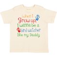 thumbnail image 3 of Inktastic Bird Watcher like Daddy Boys or Girls Toddler T-Shirt, 3 of 5