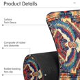 thumbnail image 4 of Yayeee Faucet Mat for Kitchen Sink 14.7" Diatomite Long Splash Guard Pad, Beige Geometric Eagle, 4 of 7
