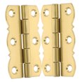 thumbnail image 4 of BESTYASH 2Pcs Golden Metal Piano Hinges for Small Wooden Box Projects Easy Install and Durable, 4 of 7