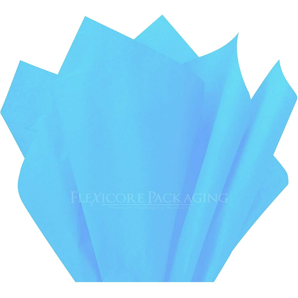 Light Blue Gift Tissue Paper, 15"x20", 100 Sheets