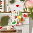 thumbnail image 4 of YladaFaie 2 Pcs Fruit Pattern Kitchen Towels Decorative Dish Towels Fruit Pattern Hand Towels Tea Towels Absorbent Kitchen Cloths for Kitchen Bathroom Decor Housewarming Gifts 16 x 24 Inch, 4 of 7