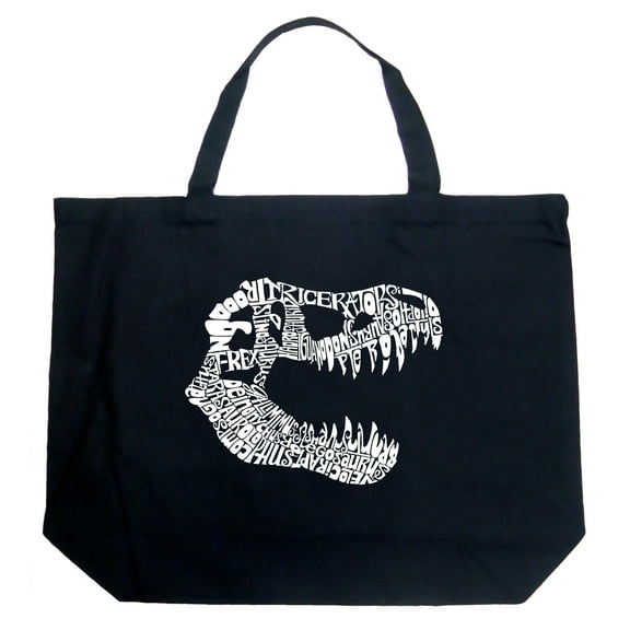 LA Pop Art Large Word Art Tote Bag - TREX