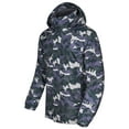 thumbnail image 3 of Little Donkey Andy Mens Waterproof Rain Jacket with Hood, Durable UV Protection Raincoat Breathable for Outdoor Hiking (Black Grey Camouflage M), 3 of 4