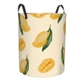 thumbnail image 2 of XMXT Collapsible Laundry Basket, Sweet Mango Print Waterproof Laundry Hampers Storage Baskets Dirty Clothes Hamper, 40L, 2 of 8