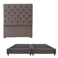 thumbnail image 1 of Box Base Cama King Size + Cabecera Capri Gris Dicasa  Capri Bless, 1 of 7