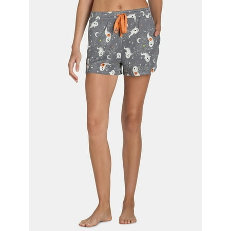 Way to Celebrate Women’s Halloween 2 Pack Pajama Shorts, Sizes XS to 3X