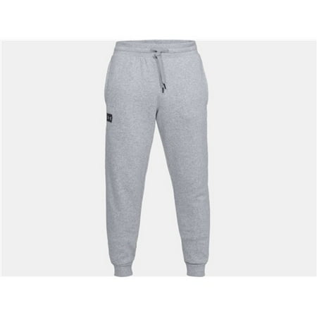Under Armour 13207400363X Mens Rival Fleece Jogger Athletic Pants Gray 3X