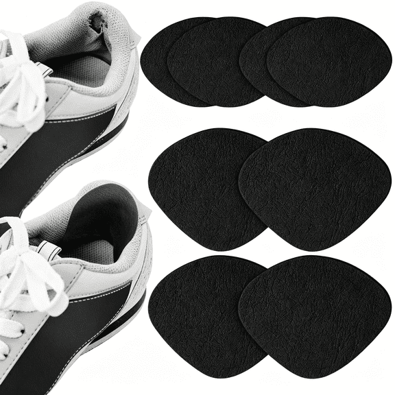 TUWAFE Shoe Heel Repair, 4 Pairs Adhesive Inside Shoe Heel Patch Pad for Sneaker Holes
