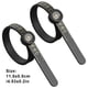 thumbnail image 5 of Riwesomey Unisex 1-17 Tamaño del anillo de EE. UU. Cinta métrica flexible Tienda de joyería para el hogar Reutilizable Adultos Herramienta de Negro 10piezas, 5 of 6