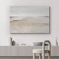 thumbnail image 2 of PixonSign Canvas Print Wall Art Sandy Beach Coastal Landscape Nature Wilderness Illustrations Fine Art Decorative Farmhouse/Country Relax/Calm/Cozy Multicolor Zen for Bedroom - 12"x18", 2 of 5