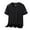Black, variant on PMUYBHF Mens Work Shirts 2023 Summer New Ice Elastic Ice Silk Short Sleeved Casual T Shirt with Loose Code Round Neck Men Graphic Tees Men Funny Sarcastic Sayings Oversized Tshirts for Men White