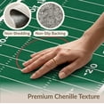 thumbnail image 6 of ODIKA 8'x10' Washable Area Rug Non-Shedding, Easy Care, Sport With Yard Lines And Bold Endzone Stripes Football Field Refined Structured for King Size Bedroom Under Bed, Master Suite, 6 of 7