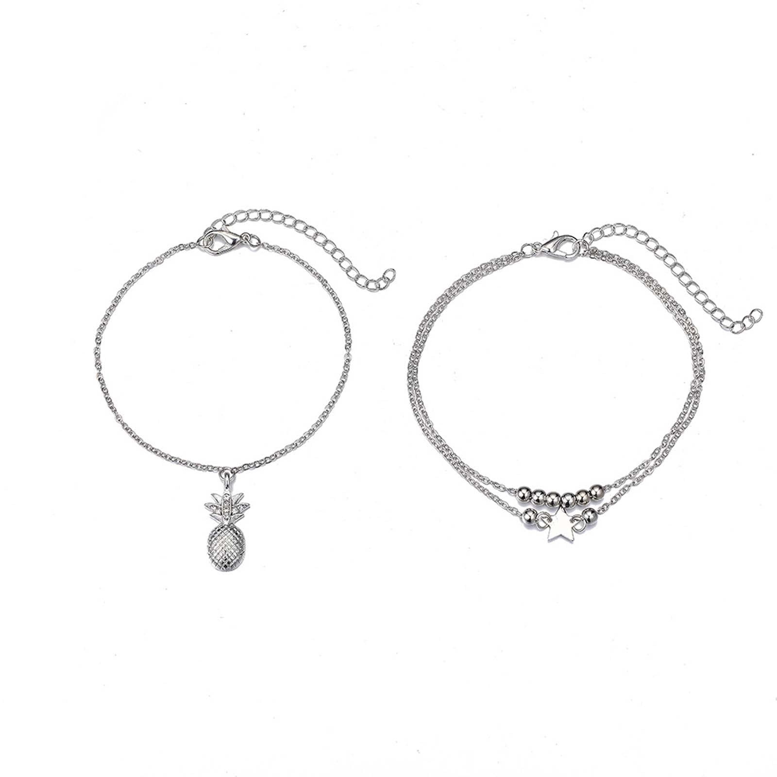 Kiplyki Wholesale Foot Bracelets For Women Beach Ankle Love Feet