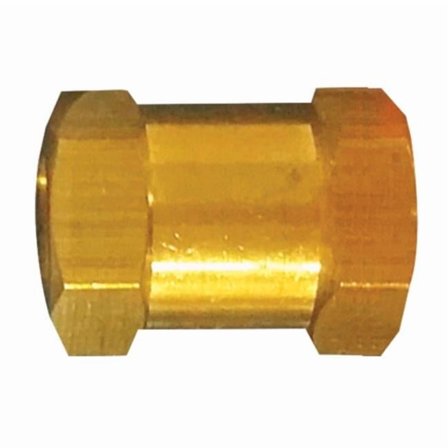 0.25 in. Brass Coupling Female