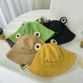 thumbnail image 5 of Ysmooiuy Winter Bucket Hat Polyester Plush Fisherman Caps for Women Men Keep Warm Cartoon for Frog Trendy Accessories, 5 of 9