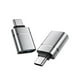 thumbnail image 1 of Tholdsy Convertidor de 2 uds., pequeño adaptador inalámbrico portátil seguro, transmisión de datos de disco USB de alta velocidad para Teléfono y Comunicación, 1 of 6