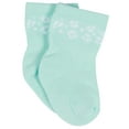 thumbnail image 2 of Onesies Brand Baby Girl Assorted Stay-on Jersey Crew Wiggle-Proof Socks, 12-Pack, Sizes 0/6M- 24M, 2 of 15