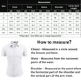 thumbnail image 6 of COOFANDY Mens Printed Button Down Shirts Short Sleeve Regular Fit Polka Dot Print Button Up Shirt with Pocket, 6 of 6