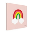 thumbnail image 2 of Ann Kelle 'Bright Rainbow II' Canvas Art, 2 of 3