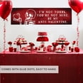 thumbnail image 5 of Koyal Wholesale Galentines Day Decorations Banner, My Anti Valentine | Funny & Sarcastic Anti-Valentine's Day Decor, 5 of 5