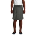 thumbnail image 3 of Lands' End Girls Ponte Pleat Skirt at the Knee, 3 of 3
