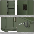 thumbnail image 6 of PLAMLE Kitchen Storage Cabinet with Drawer, Buffet Cabinet with Storable Door, Modern Floor Sideboard for Living Room,Cabinet for Kitchen Dining Furniture Sideboards Buffets, 6 of 6