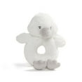 thumbnail image 2 of Baby GUND Baby Toothpick Swan Rattle Plush Stuffed Animal, White 7.5", 2 of 2