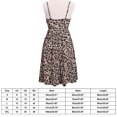 thumbnail image 4 of Vestidos casuales de verano de algodón sin mangas para mujer, vestidos casuales de playa de corte A con bolsillos, 4 of 5