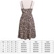 thumbnail image 4 of Vestidos casuales de verano de algodón sin mangas para mujer, vestidos casuales de playa de corte A con bolsillos, 4 of 5