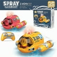 thumbnail image 4 of XFGOU Toys and Hobbies Remote Spray Motor Boat With Double Propellers And LED Lights Water Toy For Pools And Tubs Inspire Imagination And Offer Hours Of Aquatic Fun Remote control shop, 4 of 9
