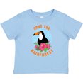 thumbnail image 3 of Inktastic Save the Rainforest Toucan Illustration Boys or Girls Baby T-Shirt, 3 of 5
