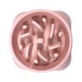 thumbnail image 1 of Plato Entrenador Lenta Alimentacion Para Perro Rosa, 1 of 5