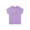 thumbnail image 2 of Hot Wheels Girls Short Sleeve Snug Fit Sleep Top and Pants Pajama Set, 2-Piece, Sizes 4-10, 2 of 3