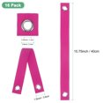 thumbnail image 3 of Uxcell 16-Pack Tree Straps for Staking,1.5 Inch x 15.7 Inch for Leaning Tree Protection[Rose Red], 3 of 6