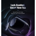 thumbnail image 2 of AI Smart Glasses with 8MP 4K Camera Glasses, 2026 1200P Video Recording Glasses for Women & Men, 139 Languages Real-Time Translation, Voice Assistant, Open-Ear Audio for Travel, Meetings & Vlogging, 2 of 17