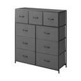 thumbnail image 4 of Mainstays 9 Drawer Fabric Dresser for Bedroom 40" Wide x 45" Tall, Grey, 4 of 9
