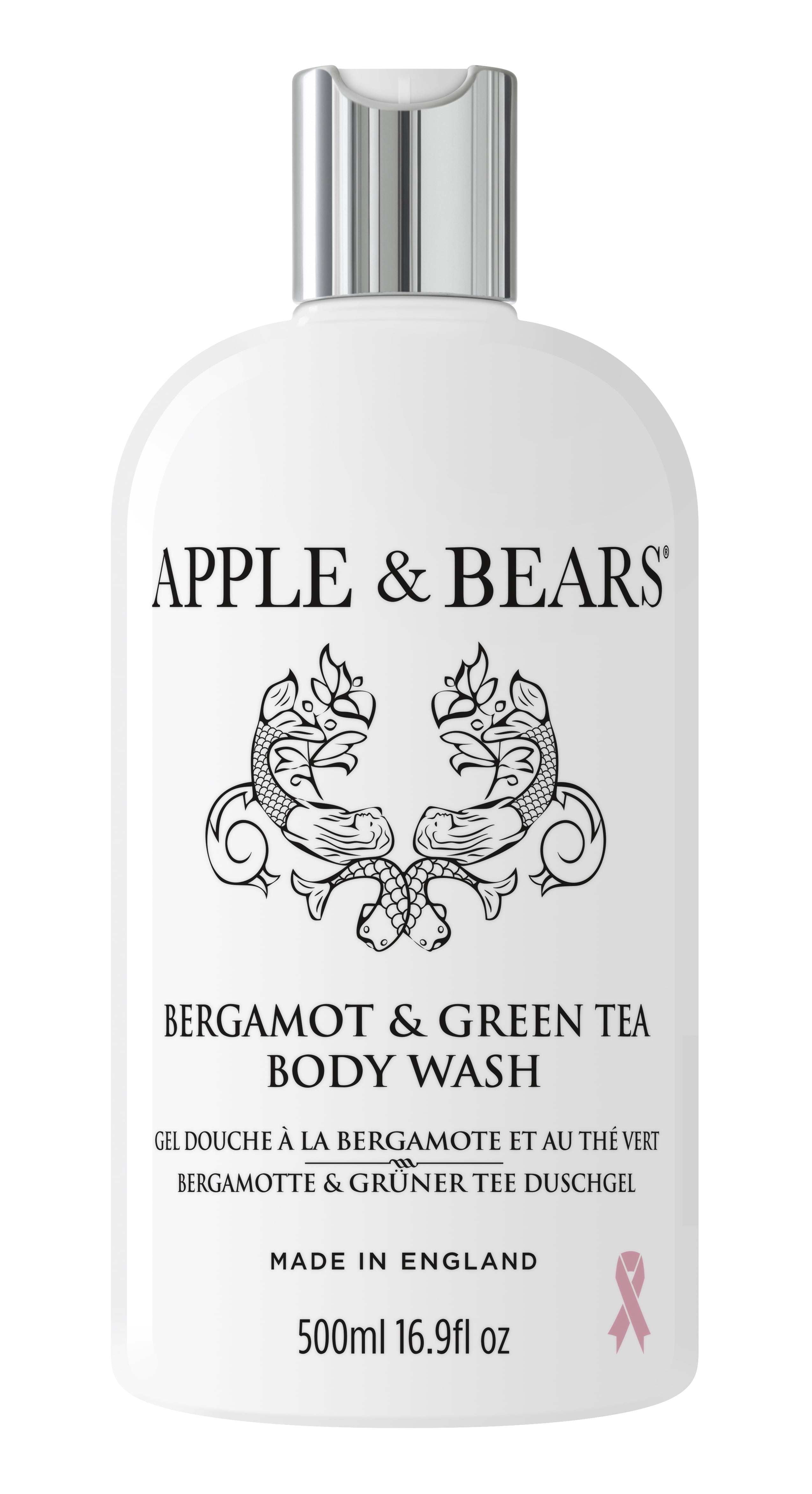 Apple & Bears Bergamot & Green Tea Body Wash ( 500ml)