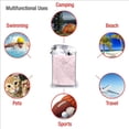 thumbnail image 6 of Yibo Marble Beach Towel - Perfect for Travel, Swim, and Fitness, 6 of 8